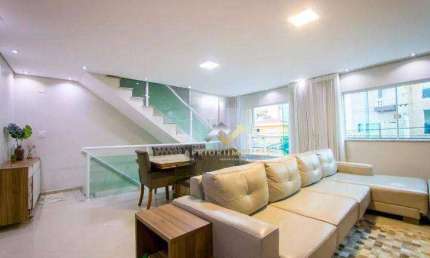 Sobrado com 3 dormitórios, 222 m² - venda por R$ 1.580.000,00 ou aluguel por R$ 8.132,83/mês - Vila Assunção - Santo André/SP