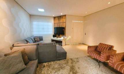 Sobrado com 3 dormitórios à venda, 272 m² por R$ 960.000,00 - Vila Camilópolis - Santo André/SP