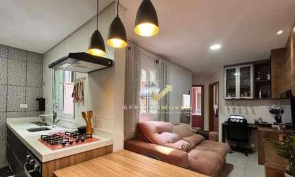 Cobertura com 2 dormitórios à venda, 88 m² por R$ 380.000,00 - Vila Progresso - Santo André/SP