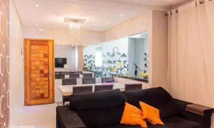 Cobertura com 4 dormitórios à venda, 180 m² por R$ 980.000,00 - Campestre - Santo André/SP