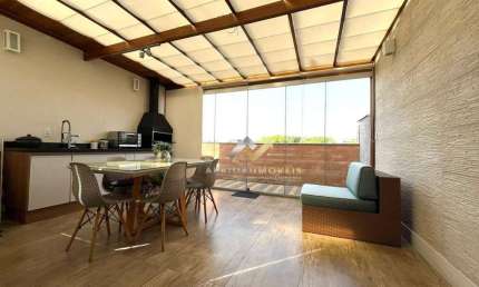Cobertura com 2 dormitórios à venda, 99 m² por R$ 563.900,00 - Vila Pires - Santo André/SP
