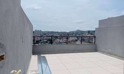 Cobertura com 2 dormitórios para alugar, 90 m² por R$ 2.400,00/mês - Vila Vitória - Santo André/SP