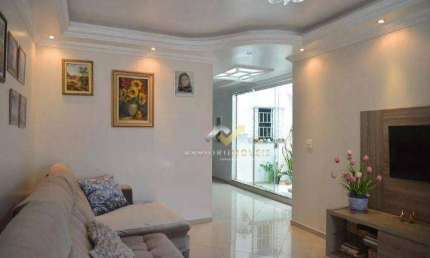 Sobrado com 3 dormitórios à venda, 219 m² por R$ 1.300.000,00 - Vila Bela Vista - Santo André/SP