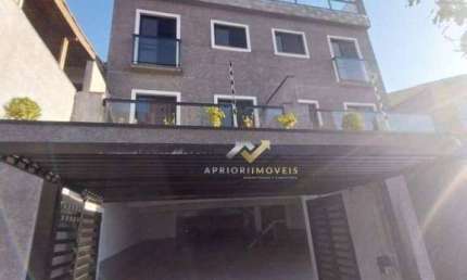 Cobertura com 2 dormitórios à venda, 94 m² por R$ 480.000,00 - Vila Camilópolis - Santo André/SP