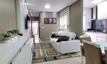 Apartamento com 2 dormitórios à venda, 65 m² por R$ 490.000,00 - Vila Gilda - Santo André/SP