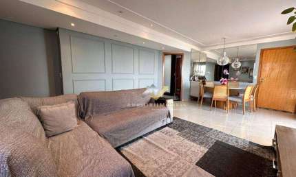 Apartamento com 3 dormitórios para alugar, 97 m² por R$ 4.539,00/mês - Campestre - Santo André/SP