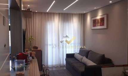 Apartamento com 3 dormitórios à venda, 84 m² por R$ 960.000,00 - Centro - Santo André/SP