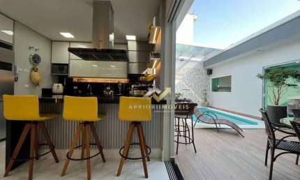 Casa com 3 dormitórios à venda, 152 m² por R$ 1.800.000,00 - Parque Jaçatuba - Santo André/SP