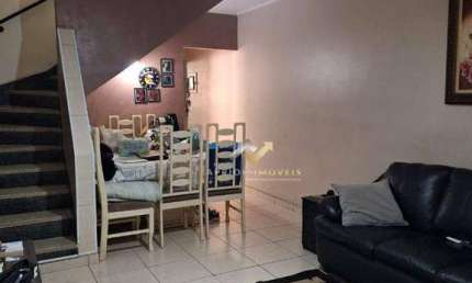 Sobrado com 3 dormitórios à venda, 165 m² por R$ 615.000,00 - Jardim do Estádio - Santo André/SP