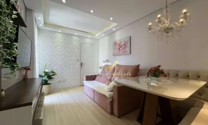 Apartamento com 2 dormitórios à venda, 50 m² por R$ 270.000,00 - Taboão - São Bernardo do Campo/SP