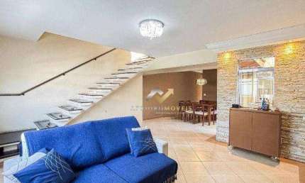 Sobrado com 4 dormitórios à venda, 259 m² por R$ 1.050.000,00 - Vila Metalúrgica - Santo André/SP