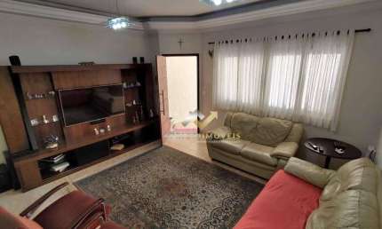 Sobrado com 3 dormitórios à venda, 158 m² por R$ 930.000,00 - Vila Valparaíso - Santo André/SP