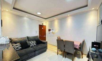 Apartamento com 2 dormitórios à venda, 63 m² por R$ 350.000,00 - Jardim do Estádio - Santo André/SP