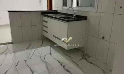 Apartamento com 1 dormitório para alugar, 42 m² por R$ 1.365,00/mês - Utinga - Santo André/SP