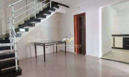Sobrado com 2 dormitórios à venda, 113 m² por R$ 515.000,00 - Parque João Ramalho - Santo André/SP