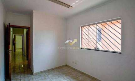 Sobrado com 3 dormitórios para alugar, 80 m² por R$ 2.135,00/mês - Vila Valparaíso - Santo André/SP