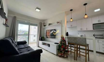 Apartamento com 2 dormitórios à venda, 70 m² por R$ 450.000,00 - Parque São Vicente - Mauá/SP