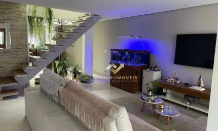 Sobrado com 3 dormitórios à venda, 256 m² por R$ 990.000,00 - Jardim Milena - Santo André/SP