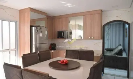 Sobrado com 3 dormitórios à venda, 237 m² por R$ 585.000,00 - Jardim Santo Alberto - Santo André/SP