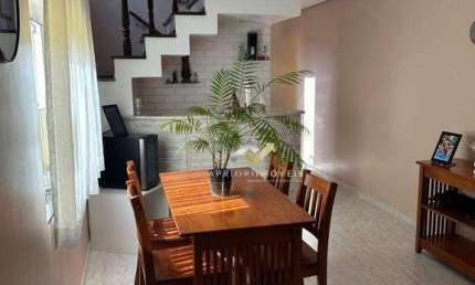Sobrado com 3 dormitórios à venda, 340 m² por R$ 859.000,00 - Parque São Vicente - Mauá/SP