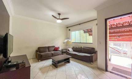 Casa com 3 dormitórios à venda, 137 m² por R$ 750.000 - Jardim Santo Antônio - Santo André/SP
