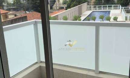 Apartamento com 2 dormitórios para alugar, 68 m² por R$ 3.808,33/mês - Parque das Nações - Santo André/SP
