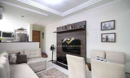 Apartamento com 2 dormitórios à venda, 56 m² por R$ 355.000,00 - Vila Pires - Santo André/SP