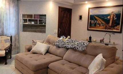 Sobrado com 4 dormitórios à venda, 125 m² por R$ 853.000,00 - Parque São Vicente - Mauá/SP