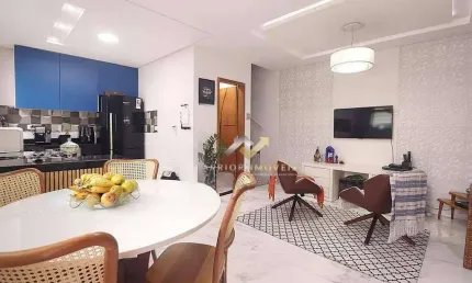 Sobrado com 3 dormitórios à venda por R$ 830.000,00 - Campestre - Santo André/SP
