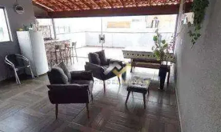 Cobertura com 3 dormitórios à venda, 150 m² por R$ 470.000,00 - Vila Luzita - Santo André/SP
