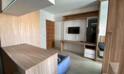 Apartamento com 1 dormitório para alugar, 30 m² por R$ 3.475,00/mês - Jardim - Santo André/SP