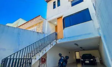 Sobrado com 03 dormitórios à venda, 257 m² na parque jaçatuba - santo andré/sp