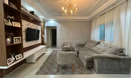 Sobrado com 3 dormitórios à venda, 271 m² por r$ 980.000,00 - parque erasmo assunção - santo andré/sp