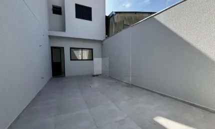 Sobrado novo com 2 dormitórios para alugar por R$ 3.000/mês - Vila Camilópolis - Santo André/SP