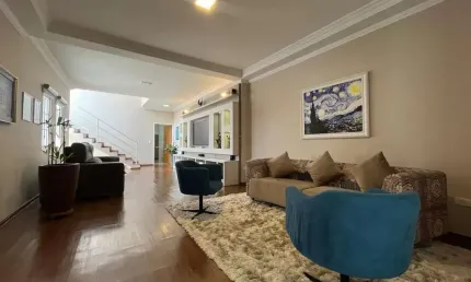 Sobrado com 4 dormitórios à venda, 302 m² por r$ 2.500.000,00 - vila santa teresa - santo andré/sp