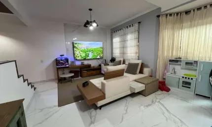 Sobrado com 3 dormitórios à venda, 260 m² por r$ 1.250.000,00 - vila scarpelli - santo andré/sp