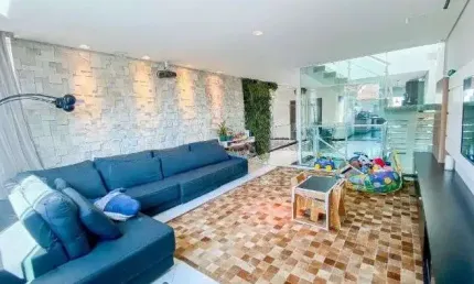 Sobrado com 3 dormitórios à venda, 248 m² por R$ 1.450.000,00 - Vila Scarpelli - Santo André/SP