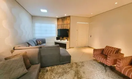 Sobrado com 3 dormitórios à venda, 272 m² por R$ 960.000,00 - Vila Camilópolis - Santo André/SP