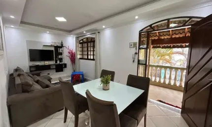 Sobrado com 3 dormitórios à venda, 250 m² por r$ 680.000,00 - jardim irene - santo andré/sp