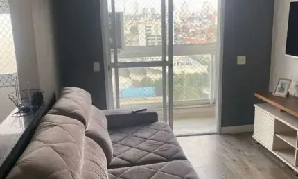Apartamento com 2 dormitórios para alugar, 59 m² por R$ 2.750,00/mês - Vila América - Santo André/SP