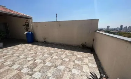 Cobertura com 2 dormitórios para alugar, 100 m² por R$ 2.300,00/mês - Vila Pires - Santo André/SP