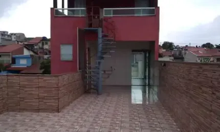 Cobertura com 2 dormitórios, 186 m² - venda por R$ 495.000,00 ou aluguel por R$ 2.325,00/mês - Parque João Ramalho - Santo André/SP