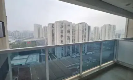 Sala comercial para locação com 2 banheiros e 2 vagas de 76m². vista para santo andré e são bernardo
