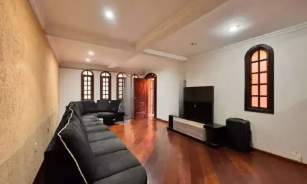 Sobrado com 3 dormitórios para alugar, 350 m² por r$ 4.042,00/mês - vila eldízia - santo andré/sp