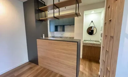 Flat para locação ? mobiliado e completo ? bairro jardim, santo andré