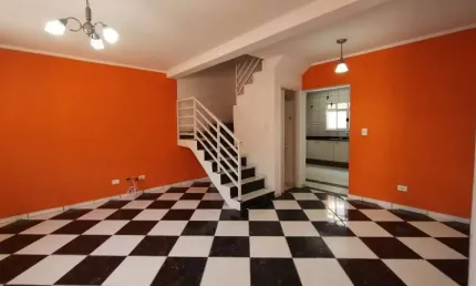 Sobrado com 3 dormitórios, 140 m² - venda por r$ 850.000,00 ou aluguel por r$ 4.300,00/mês - vila tibiriçá - santo andré/sp