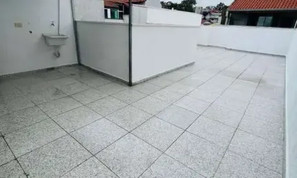 Cobertura com 2 dormitórios à venda, 96 m² por r$ 450.000,00 - vila scarpelli - santo andré/sp