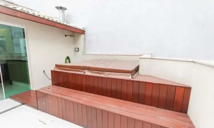 Linda Cobertura com 02 quartos com Jacuzzi - no Bairro Campestre Santo André