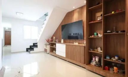 Cobertura com 2 dormitórios, 110 m² - venda por r$ 520.000 ou aluguel por r$ 3.885/mês - vila santo alberto - santo andré/sp