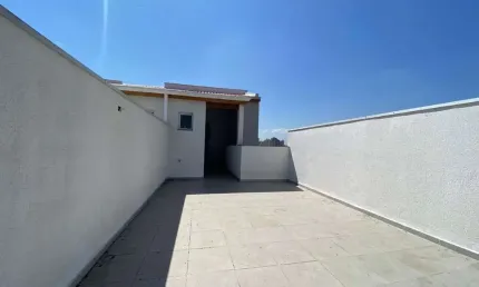Cobertura com 2 quartos , elevador, nova, 110 m² - venda por r$ 550.000 ou aluguel por r$ 3.535/mês - vila metalúrgica - santo andré/sp